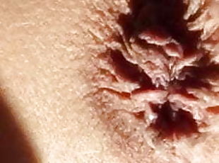 Mature ass hole close up